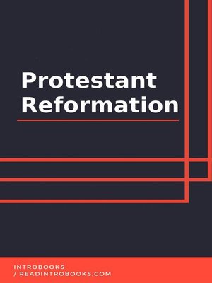 cover image of Protestant Reformation
